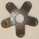 (image for) Steering damper star spring, Norton featherbed SRH