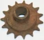 (image for) Sprocket, magdyno, Norton 15T