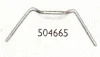 (image for) Headlight rim, wire securing clip, Lucas 504665