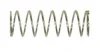 (image for) Amal, throttle slide spring, light for twins (ea), 376 monobloc