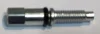(image for) Amal, throttle adjustment (stop) screw, extended, concentric Mk1 Mk2