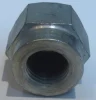 (image for) Nut, axle spindle, Norton Commando, front 18tpi plated