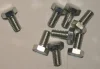 (image for) Bolt + washer (set screw), 1/4 x 9/16 x 20tpi, flat head, set8 s
