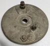 (image for) Brake plate, Norton, front, steel, LRH 1947-1950 (U) #2