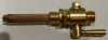 (image for) Tap, petrol, lever arm, brass, 1/4in BSP, lrg bore inc filter UK