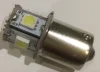 (image for) Bulb, tail or stop, 6V LED, parallel pins, Ba15s, non pol pr