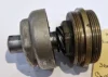 (image for) Clutch worm + worm nut + dust cap, Norton dolls head gearbox (U)