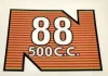 (image for) Decal, Norton, 88 500cc