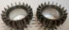 (image for) Exhaust nut, Norton Commando 850 with 750 pipes ss, pair