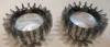 (image for) Exhaust nut, Norton Commando 850 with 750 pipes pair