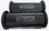 (image for) Footrest rubber, Triumph scripted, round, with cutout (pr)