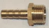 (image for) Fuel pipe adaptor 1/4 BSP male to barb, 1/4 inch (6mm)
