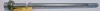 (image for) Girder fork bottom spindle, Norton, refurbished