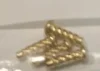 (image for) Badge pins (rivets), for Norton LRH badge, brass set 4