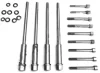 (image for) Head, barrel, crankcase stud set, Norton OHV alloy head