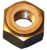 (image for) Nut, axle spindle, rear, Norton Commando Mk 3, nyloc rear 18tpi