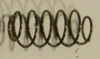 (image for) Oil pressure release ball spring, Norton singles