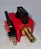 (image for) Oil line ball valve (tap) + ignition cutout switch 1/4 BSP inlet 5/16 inch oil line