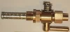 (image for) Tap, petrol, lever arm old style, brass, 1/4in BSP