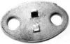 (image for) Rocker spindle locking plate, Norton twins ea