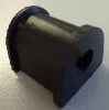 (image for) Seat peg rubber, D shape, Norton slimline featherbed ea