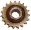 (image for) Sprocket, engine, Norton singles OHV SV 1950 to 52, 19T, laydown