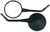 (image for) Mirror, black, BMW, Triumph 8mm long thread (ea)