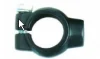 (image for) Mirror mount, black, CT110, one piece, 10mm thread, ea