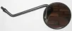 (image for) Mirror, black, Honda XR/ CT110 style (ea)