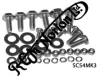 (image for) Bolts, nuts, screws, washers, set for front mudguard stay, Norton Commando Mk3(set)