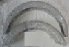 (image for) Mudguard set, front and rear, BSA swing arm, 1956 A B M