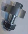 (image for) Mudguard spacer, rear, Norton brazed frame, assy