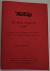 (image for) Norton spare parts list, 1949