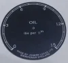 (image for) Oil pressure gauge face plate, 1-3/16" diam