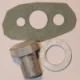 (image for) Nut, oil pipe to crankcase, +washer+gasket, Norton twins (set)