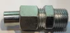 (image for) Oil pump pipe union + nut +solder tail, Norton singles 16H Big4