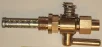 (image for) Tap, petrol, lever arm old style, brass, 1/4in BSP