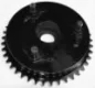 (image for) Brake drum + sprocket, Norton Commando, 42T 3/8in