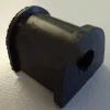 (image for) Seat peg rubber, D shape, Norton slimline featherbed ea