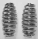 (image for) Saddle springs, 4in, vertical (pr)