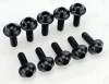 (image for) Screws, domed head, flanged, socket, windscreen 5 x16mm