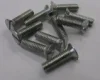 (image for) Petrol tank, badge screws, Triumph long (each) 82-4468