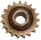 (image for) Sprocket, engine, Norton singles OHV SV 1950 to 52, 19T, laydown
