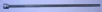 (image for) Steering damper shaft & nuts norton LRH (with spring)