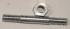(image for) Stud and nut, inlet manifold, alloy hd Norton twins 1955+