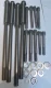 (image for) Head, barrel, crankcase stud set, Norton OHV iron head