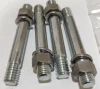 (image for) Stud and nut set, inlet manifold, Norton twins 88SS 650 Atlas, set of 4