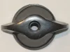 (image for) Headlight / ignition switch knob, Lucas pattern, inc screw