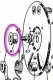 (image for) Distance piece, brake plate, Norton rear, rigids and sw arm, shaped