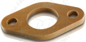(image for) Amal carb spacer, 3/16in thick, 24mm ID, gen AMAL